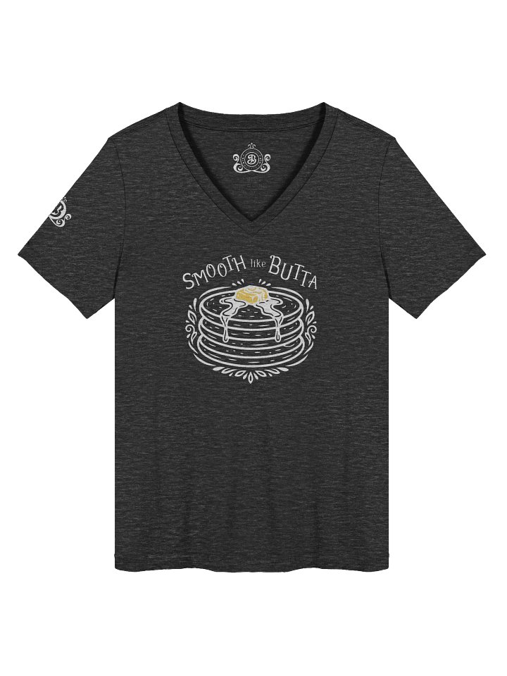 Smooth like Butta v-neck tee product image (3)