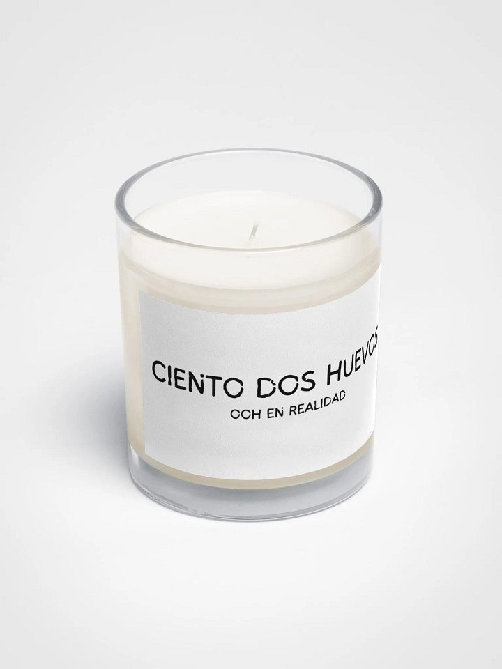 CIENTO DOS HUEVOS Soy Wax Candle product image (2)