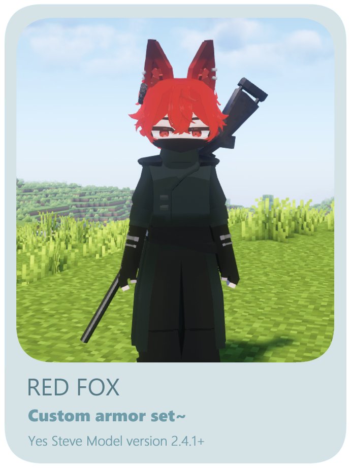 Red Fox | Yes Steve Model product image (3)