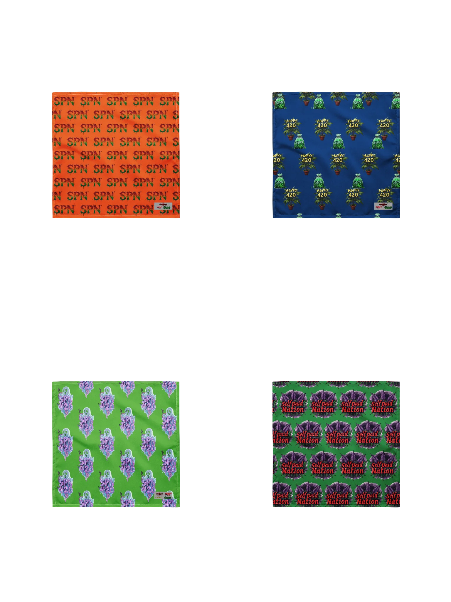 SPN Crew: The 4-20 Bandana Bundle product image (1)