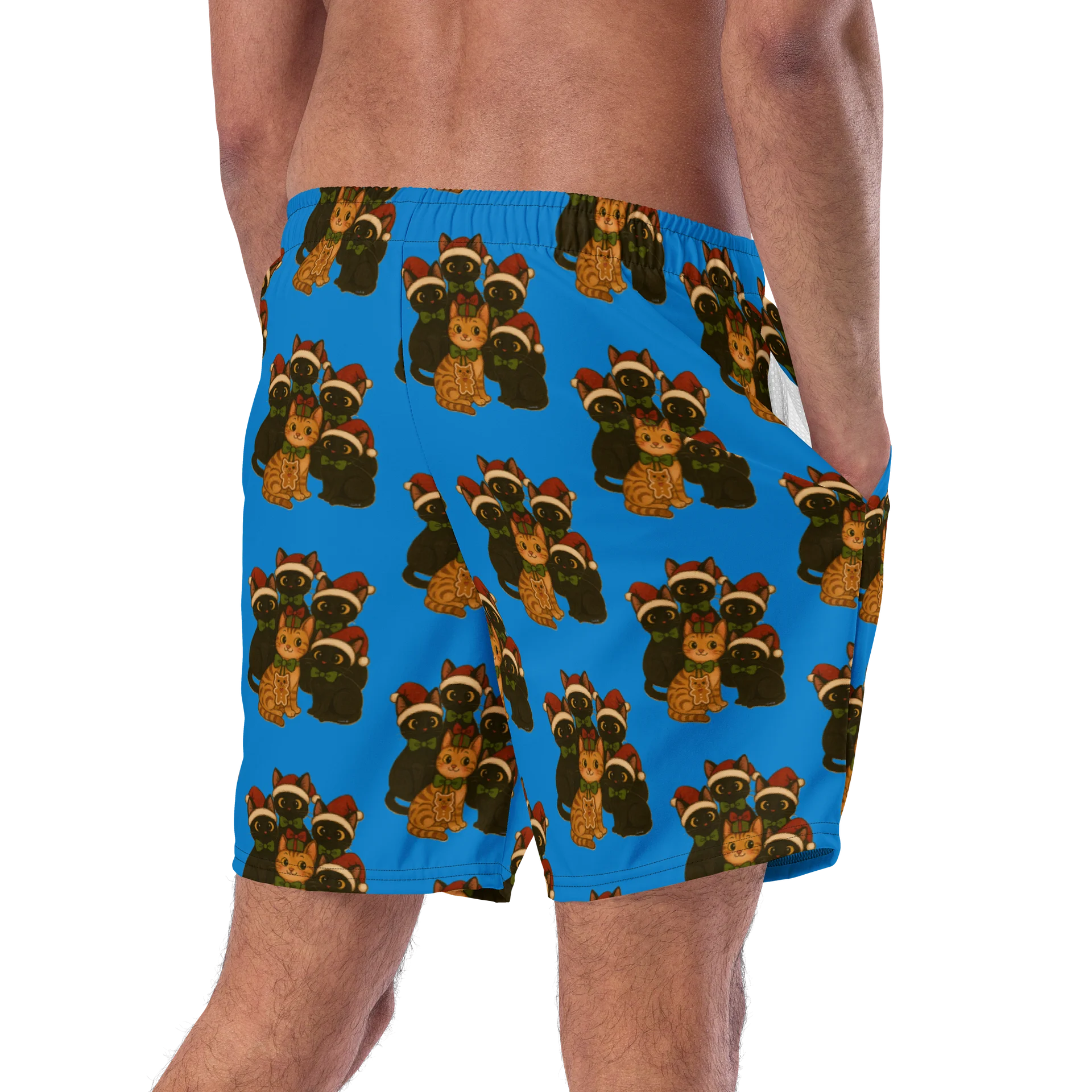 Cat brigade winter Swim Trunks product image (9)