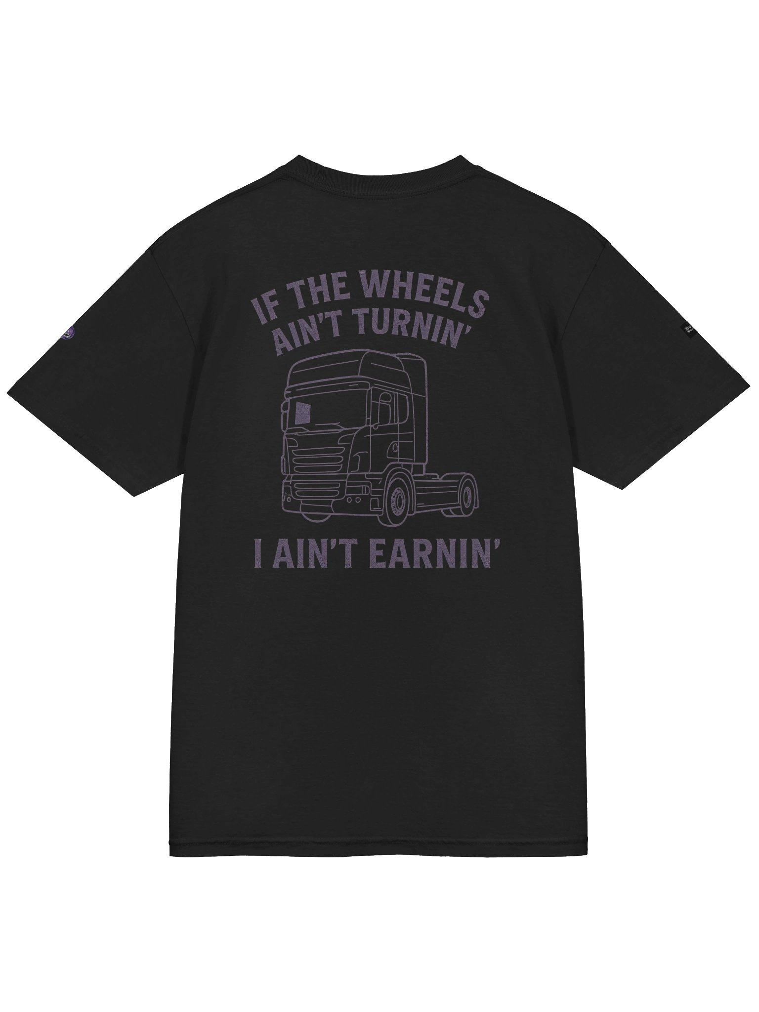 Gdubz360streams Trucker Tee - Black product image (4)