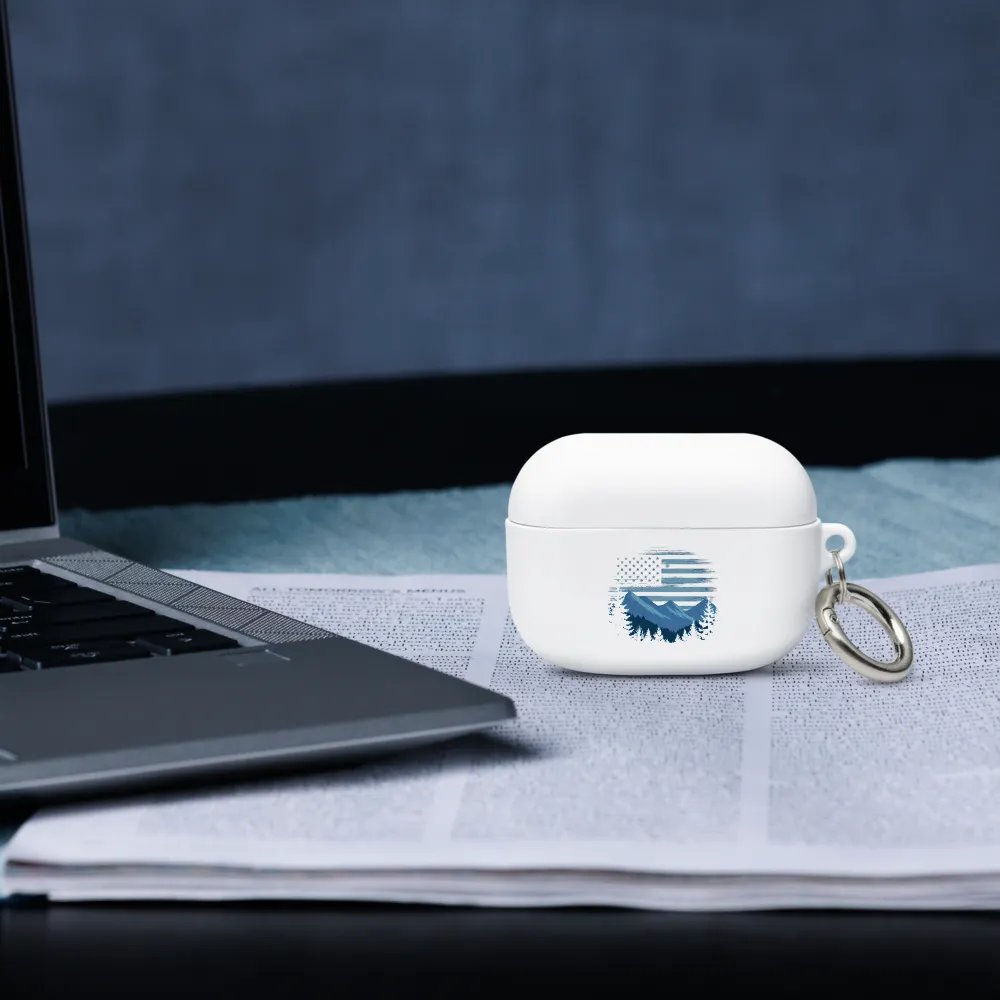 Patriotic Peaks AirPods Case product image (97)