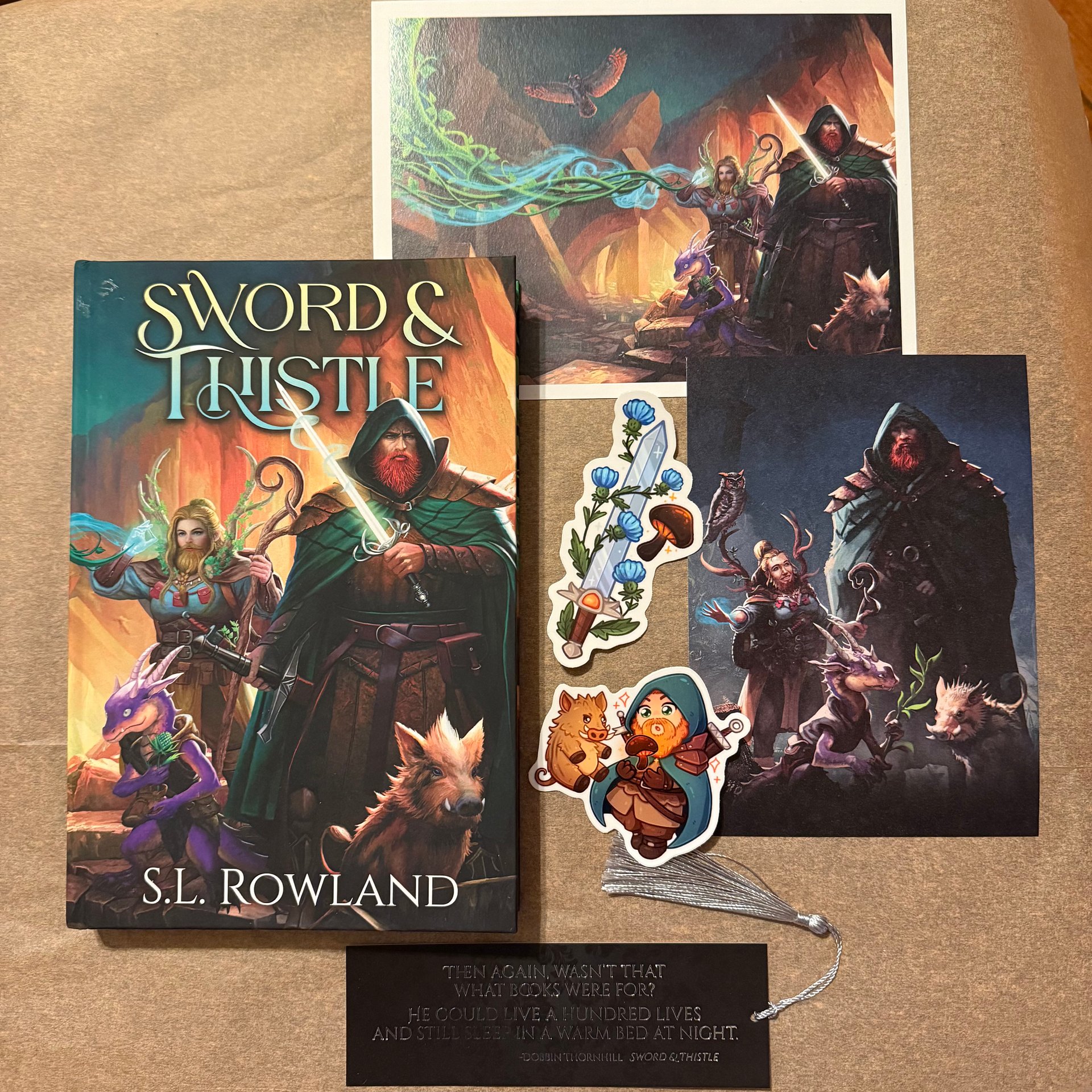 Sword & Thistle Signed Hardcover product image (2)