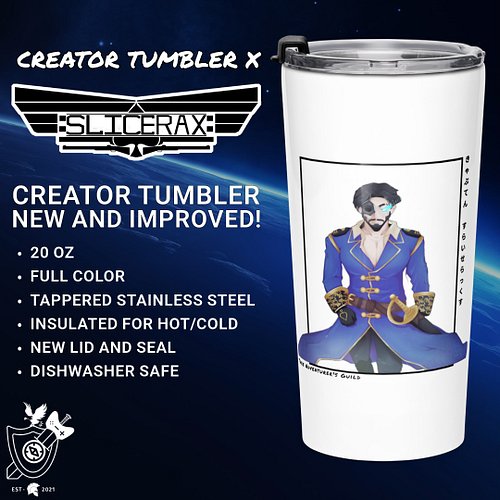 We have IMPROVED and UPGRADED our Tumblers! 

Thank you to Captain Slicerax for being our first creator for our collectable t...