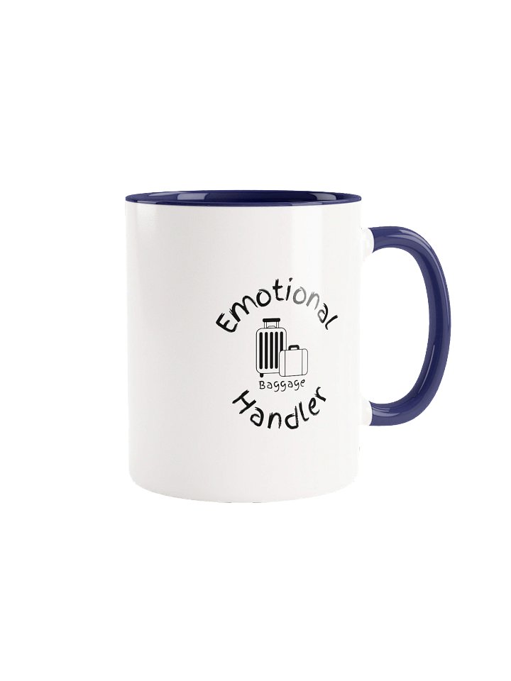 Emotional Baggage Handler Ceramic Coffee Mug | Black 11oz 15oz product image (1)