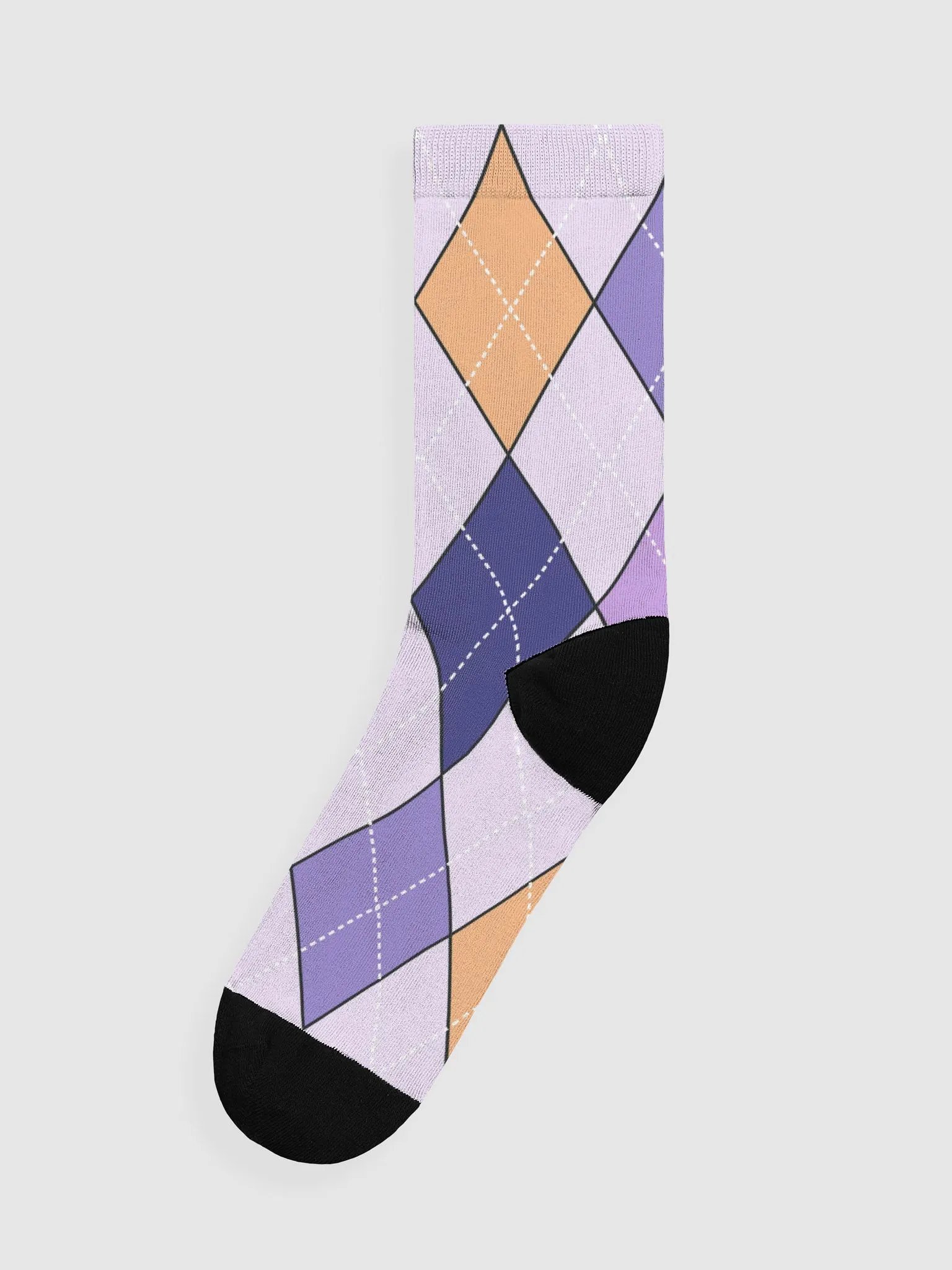Argyle Dream Crew Socks product image (1)