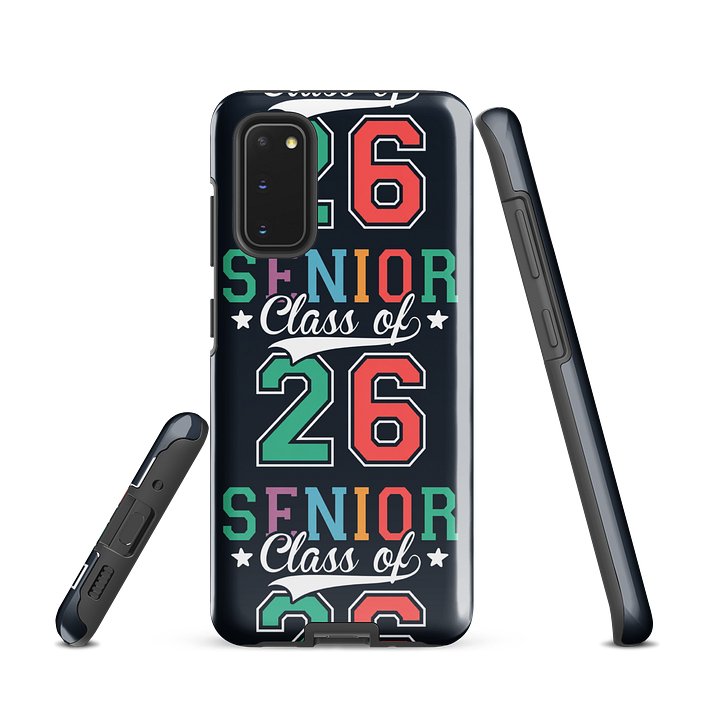 Senior Class of 2026 Samsung Tough Case – Colorful Graduation Phone Case product image (2)