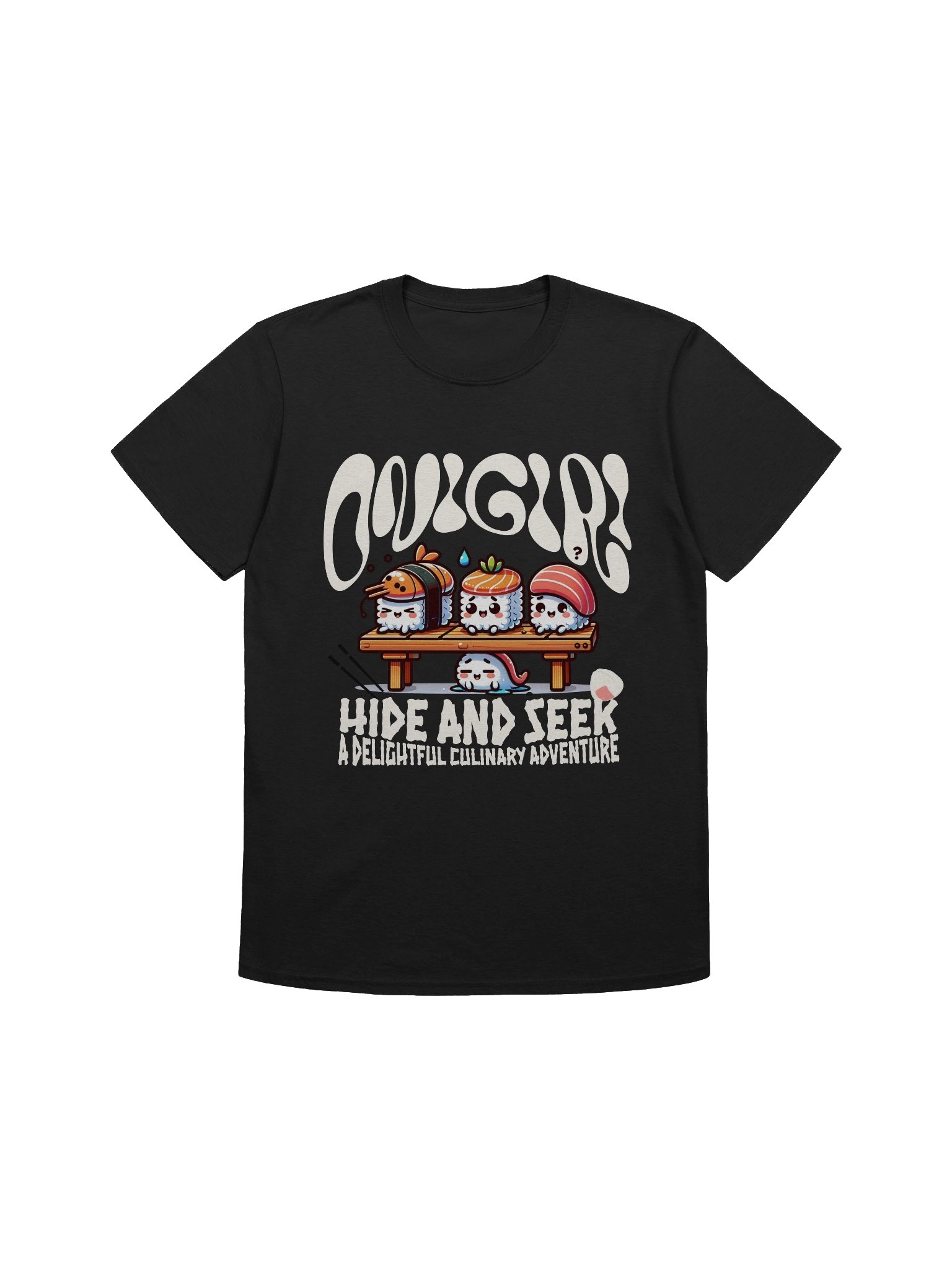 Onigiri Hide and Seek T-Shirt - Gildan Softstyle product image (1)