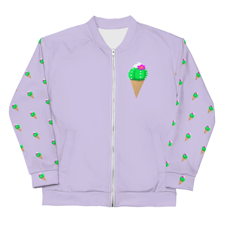 Cactus Cone Bomber Jacket - Lavender product image (1)
