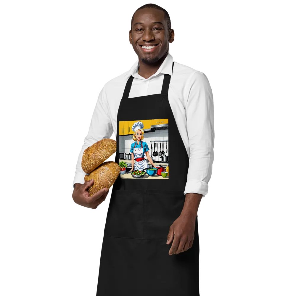 Organic Cotton Kitchen Hero Apron product image (6)