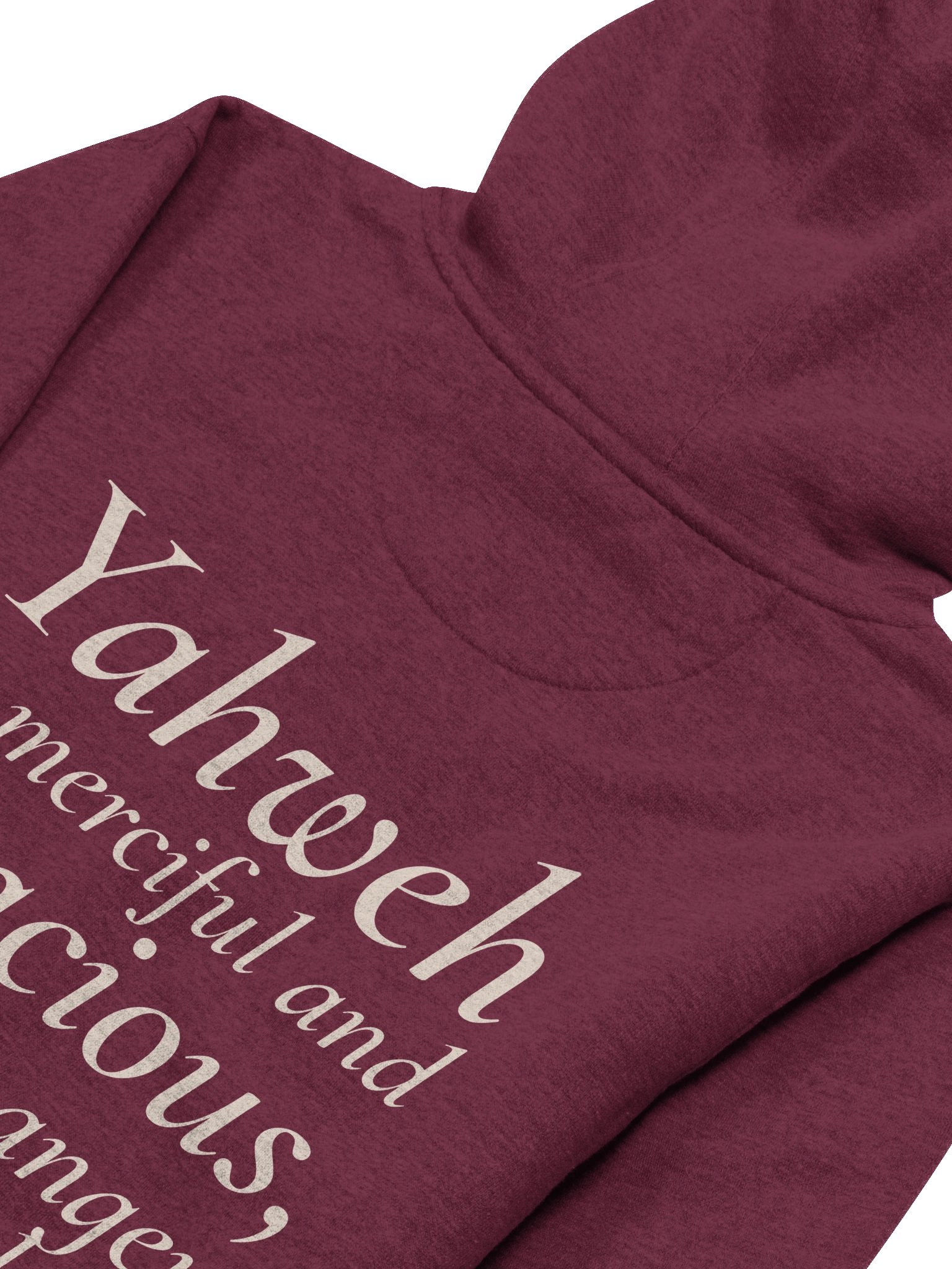 Merciful & Gracious Hoodie – Psalm 103:8 \| By Grace Capsule product image (4)