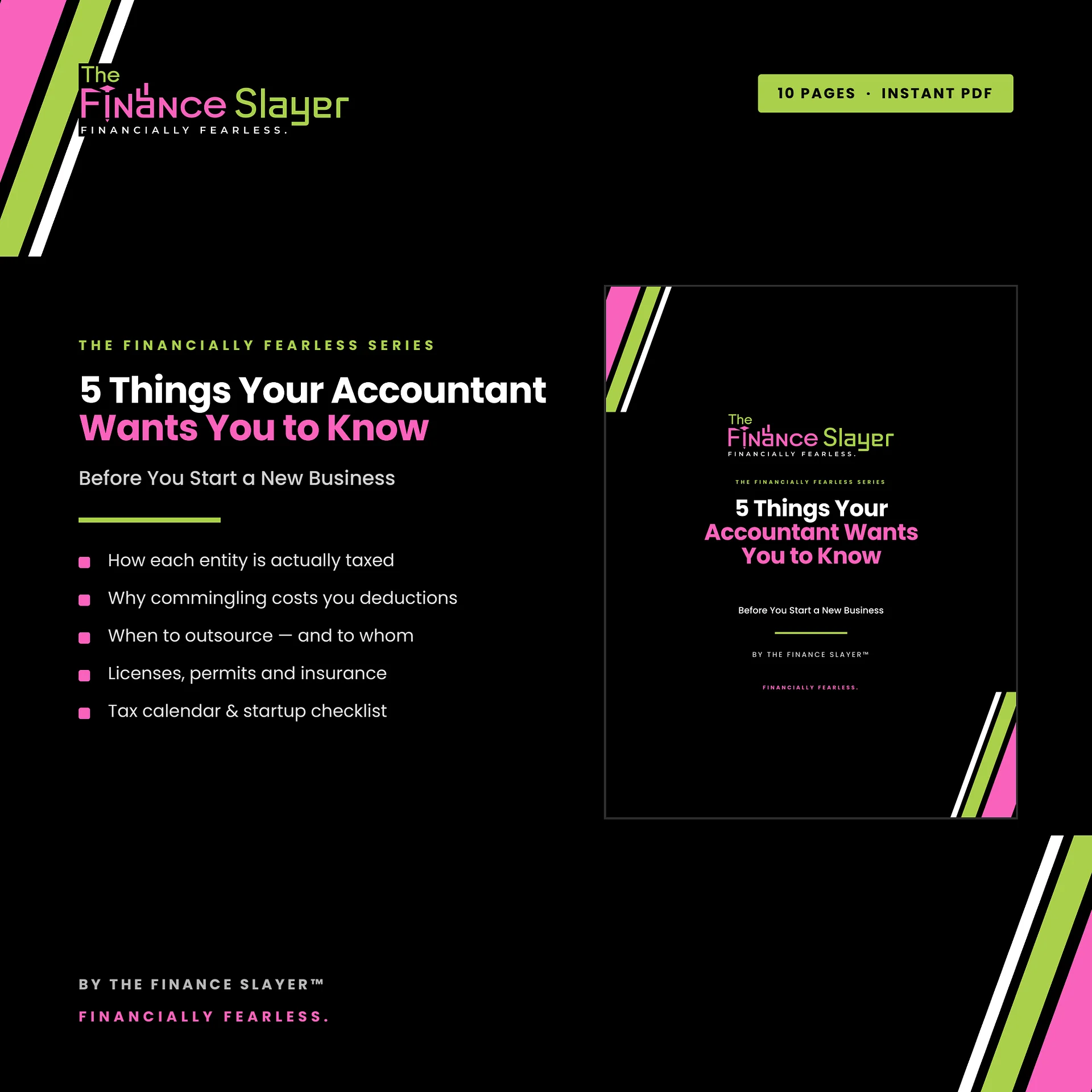 5 Things Your Accountant Wants You to Know Before You Start a New Business product image (2)