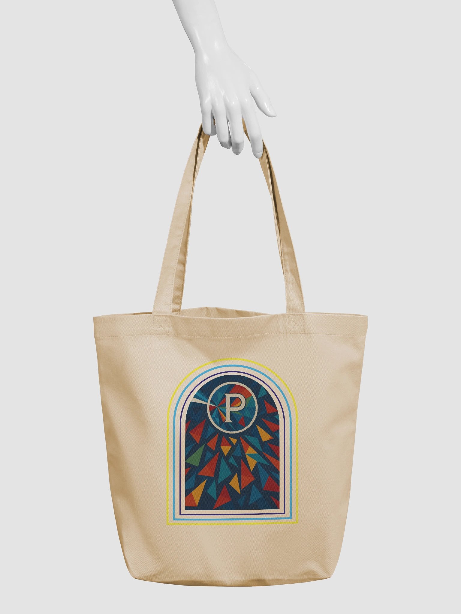 Stained Glass Cotton Tote Bag product image (3)