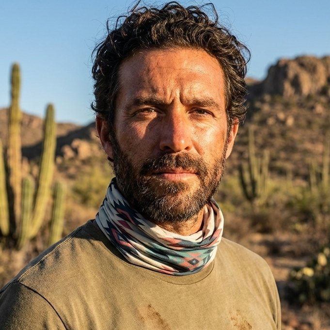 Nomad Neck Gaiter – Mexican Symmetry Edition 06 product image (8)