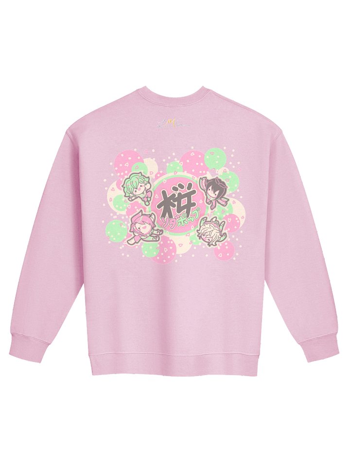 Sakura Soda Pop Logo Crewneck Sweater product image (2)