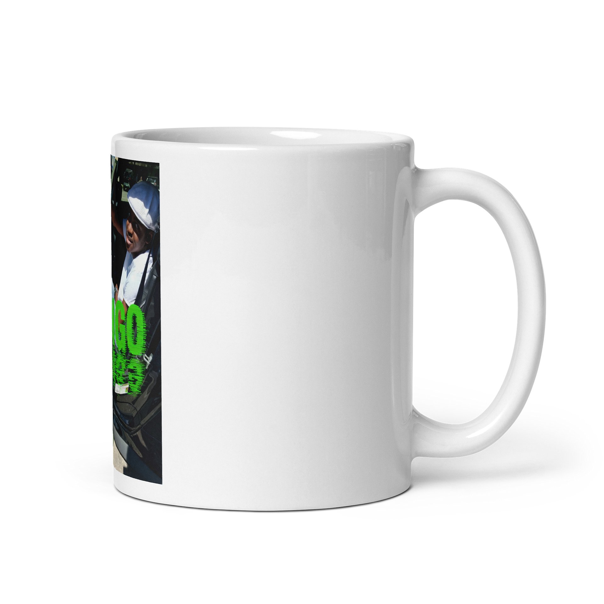 Distorted Drive White Mug product image (1)