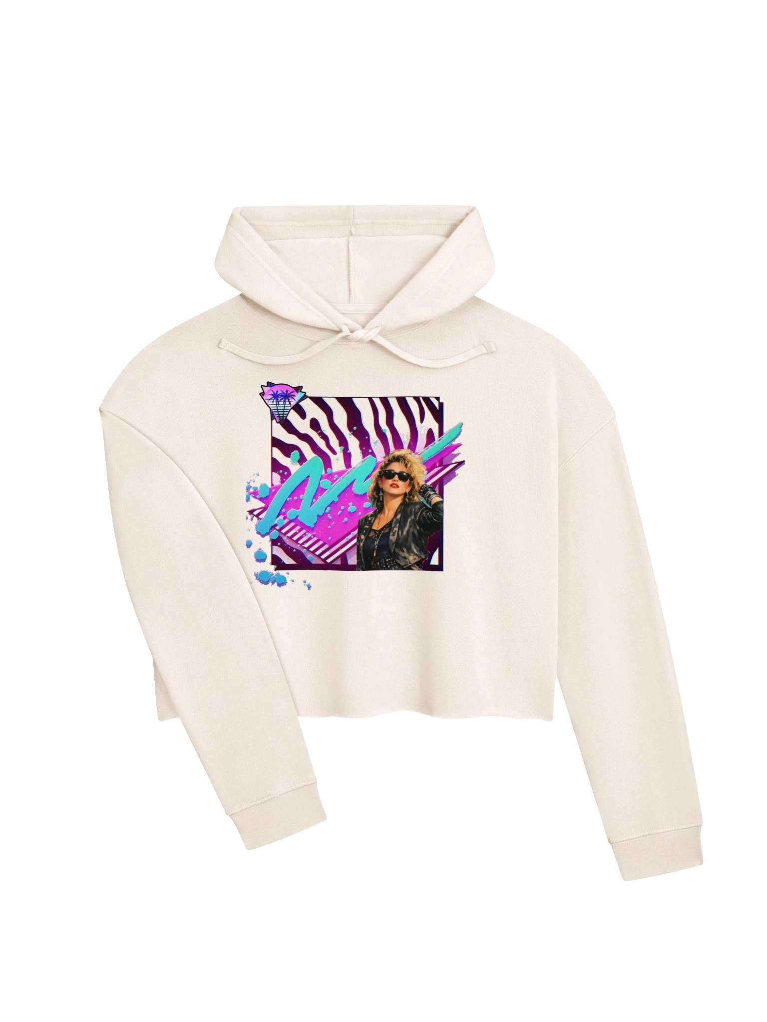 MADONNA 90s CROP HOODIE product image (10)