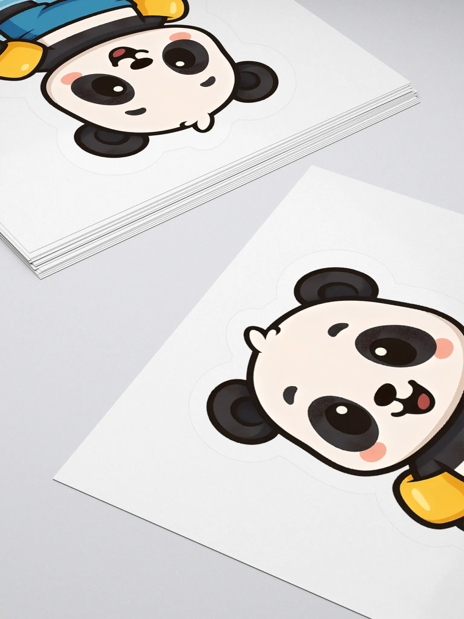 Cute Sticker of Panda with Floaties product image (4)