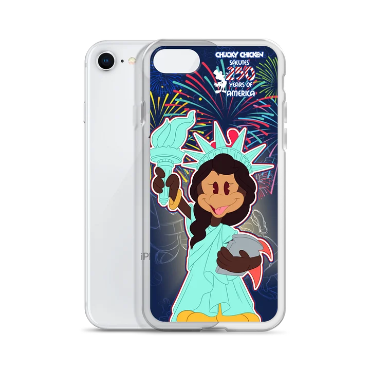 Lady Liberty Chelsai Chicken iPhone Case product image (55)