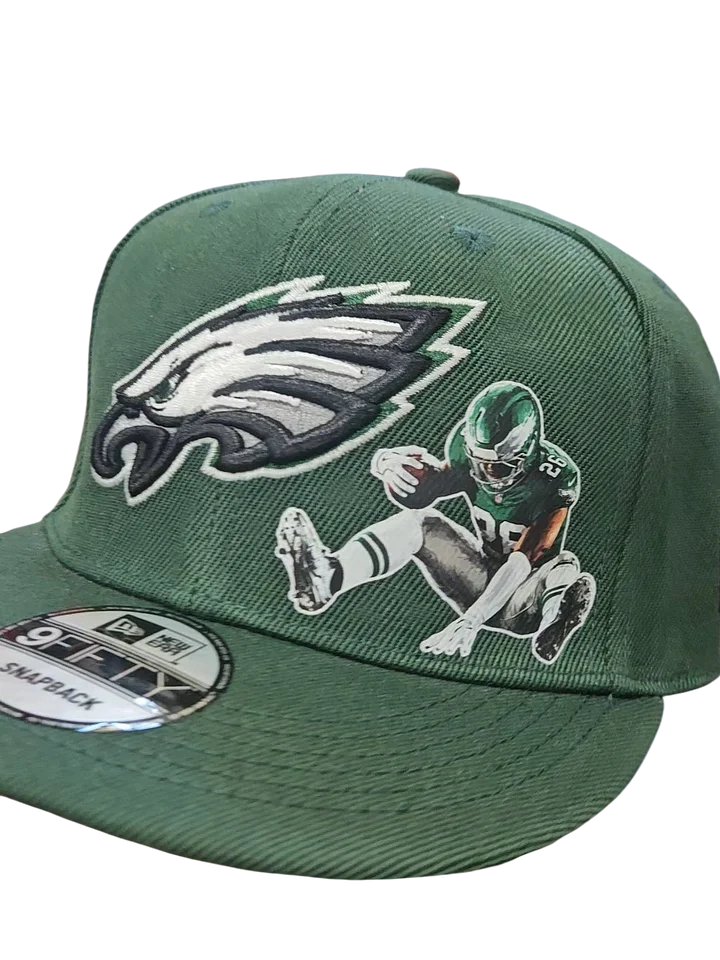 Saquon Barkley Hurdle Custom Eagles Hat product image (1)
