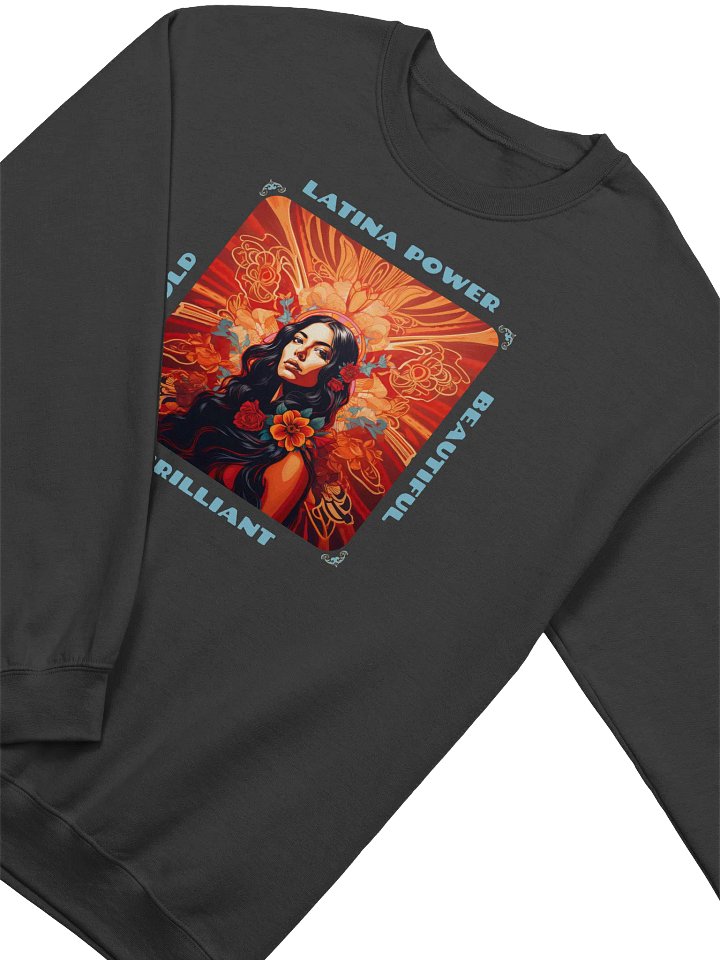 Latina Power Floral Crewneck Sweatshirt product image (18)