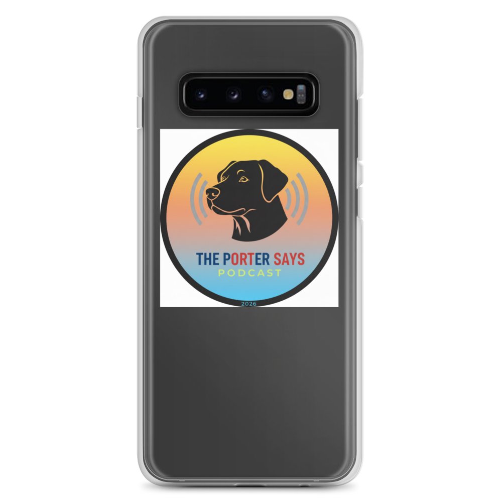 The Porter Says Podcast Samsung Phone Case product image (1)