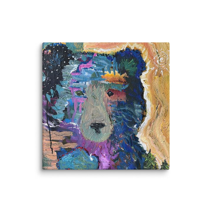 Bear Canvas Print "Diamond Eyes" by Caren Goodrich product image (1)