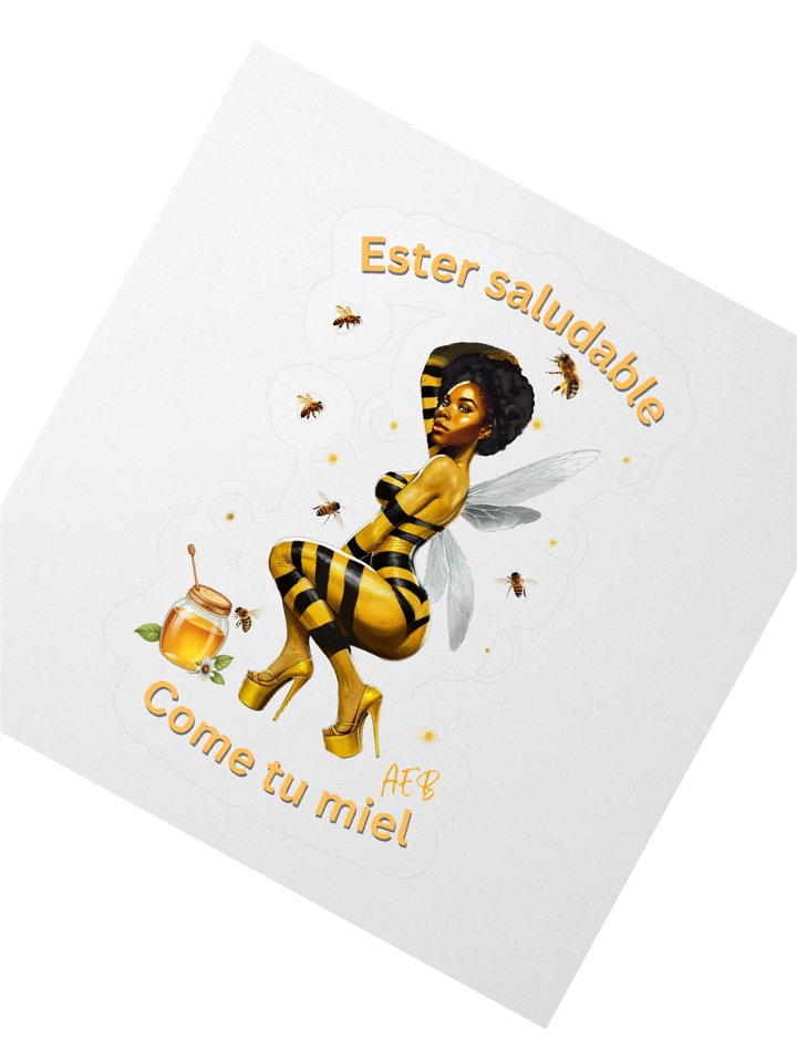 Bee-utiful Honey Kiss Cut Stickers product image (1)