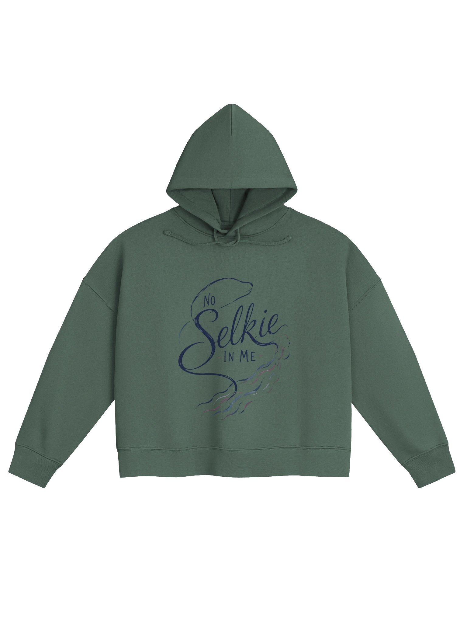 No Selkie In Me Organic Hoodie product image (1)
