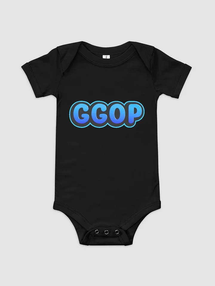 [GGOP] Bella+Canvas Baby Short Sleeve One Piece Bella+Canvas 100B product image (1)
