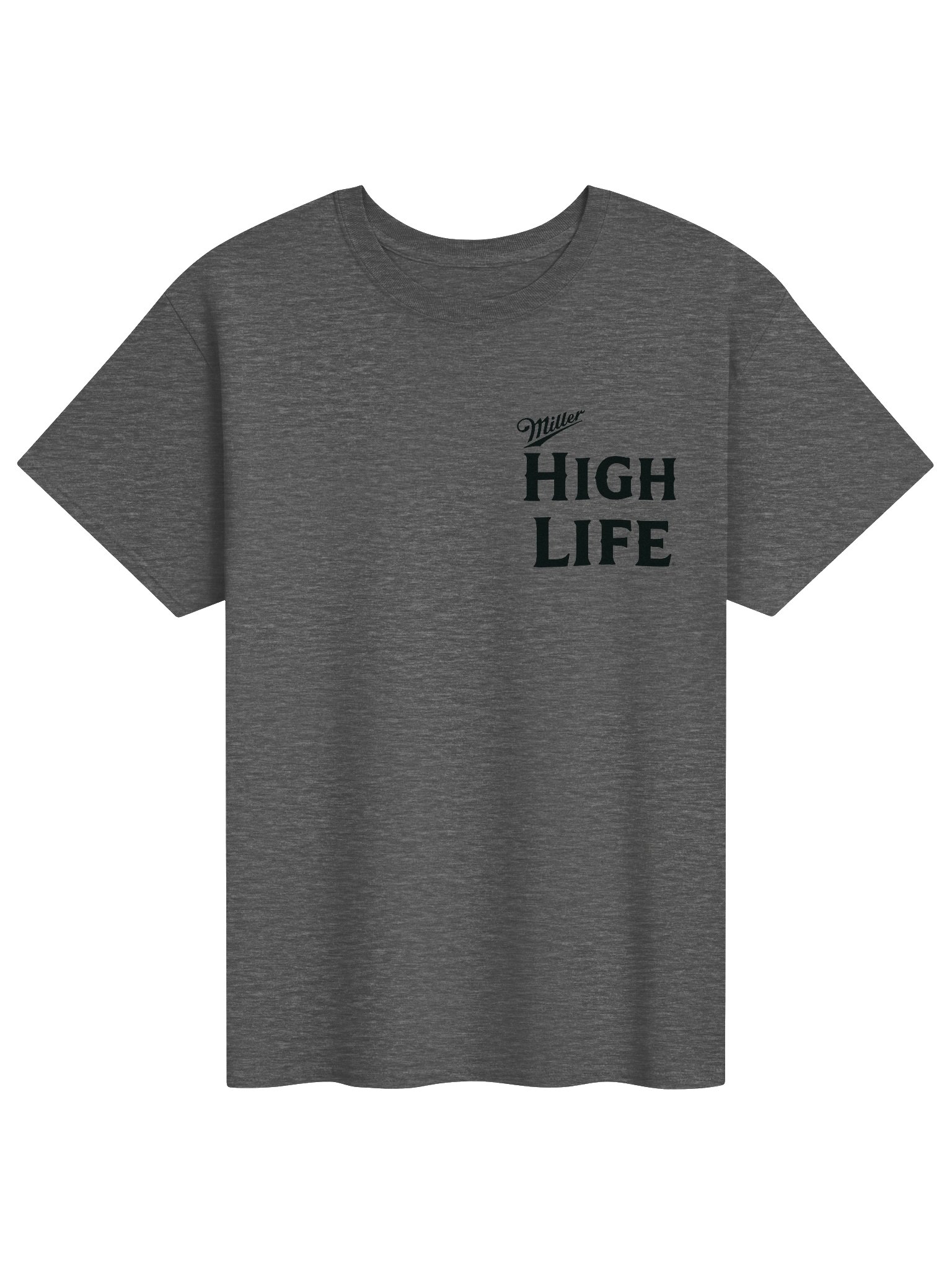 Miller High Life Minimal Black Tee product image (5)