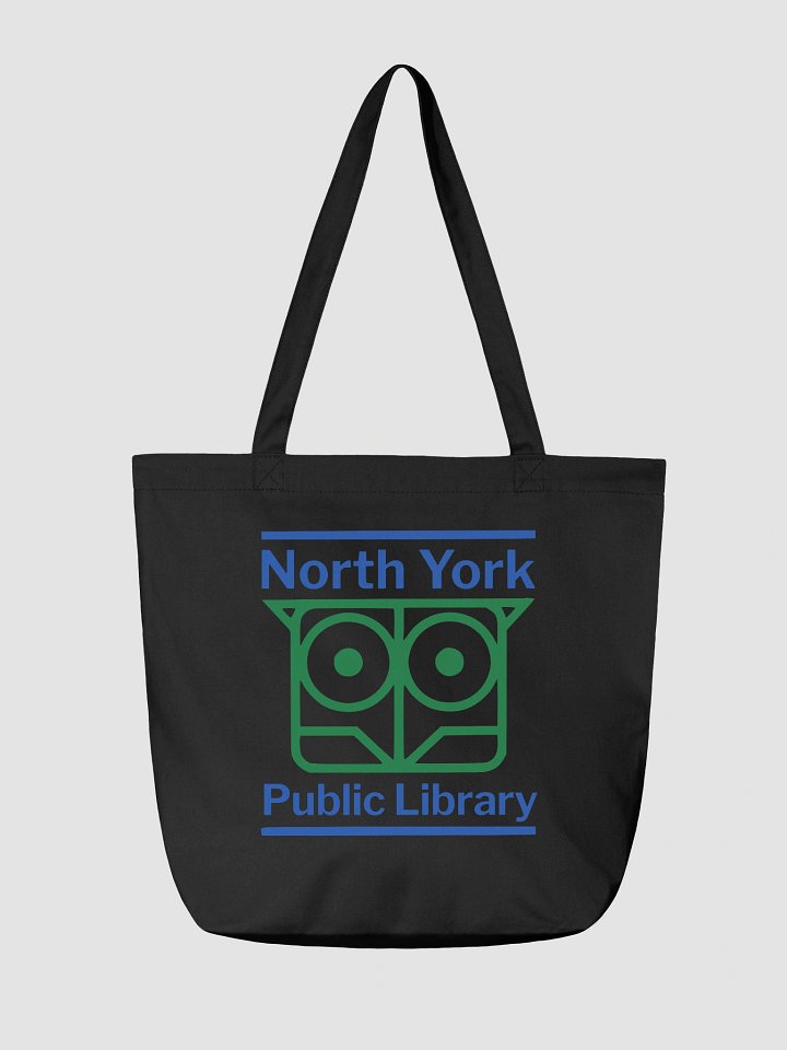 NYPL Retro Owl organic cotton tote product image (2)