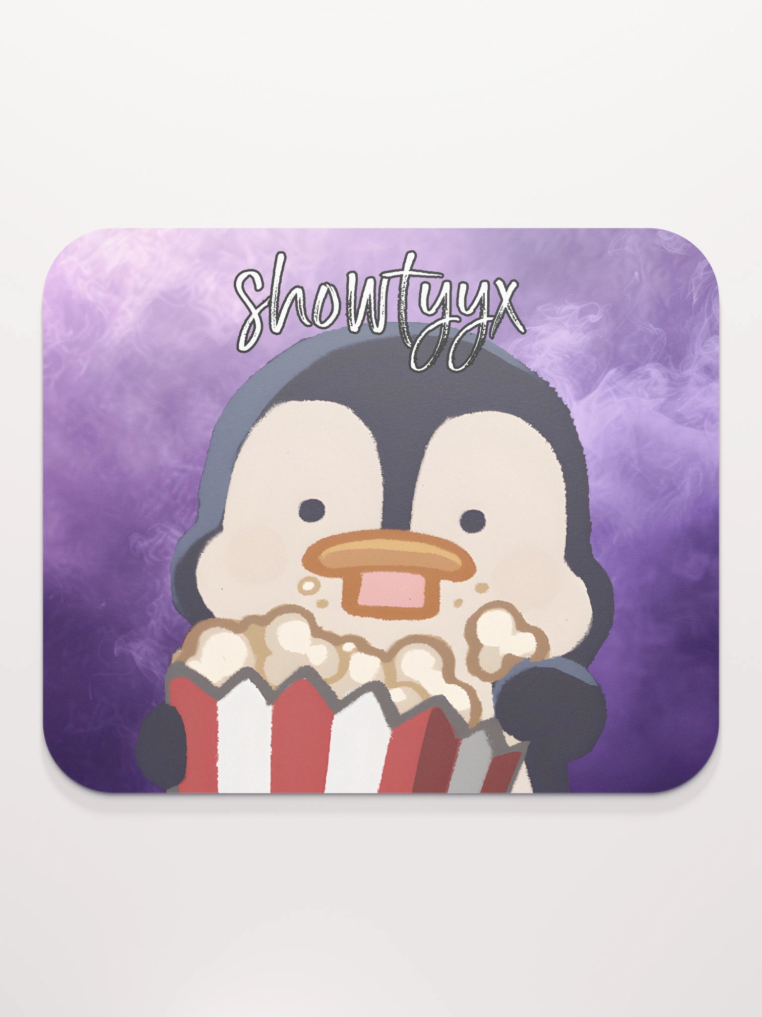 Popcorn Penguin Mouse Pad product image (2)