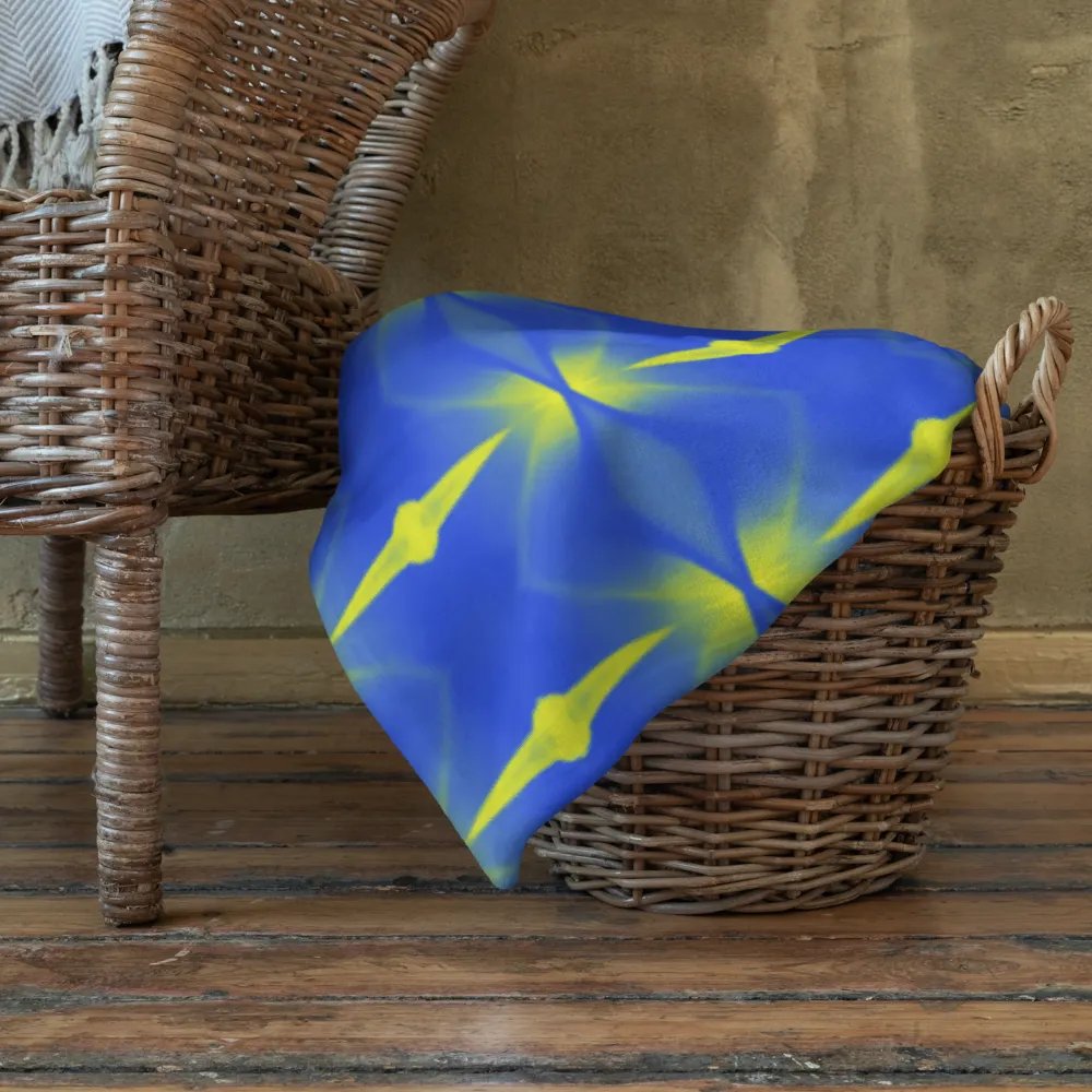 Bold & Bluetiful Vibrant Throw Blanket product image (10)