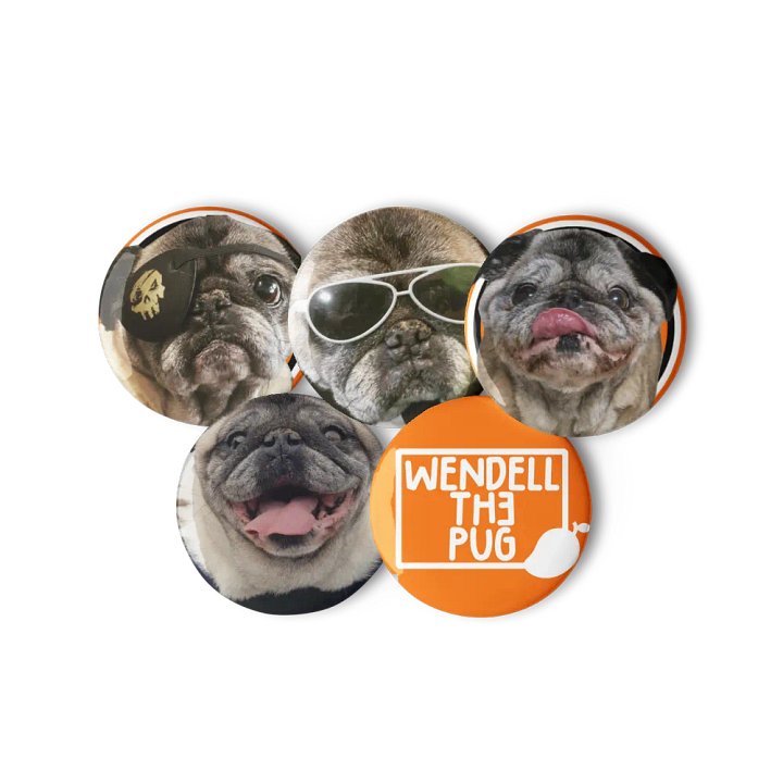 [Button Set] Faces of Wendell product image (2)