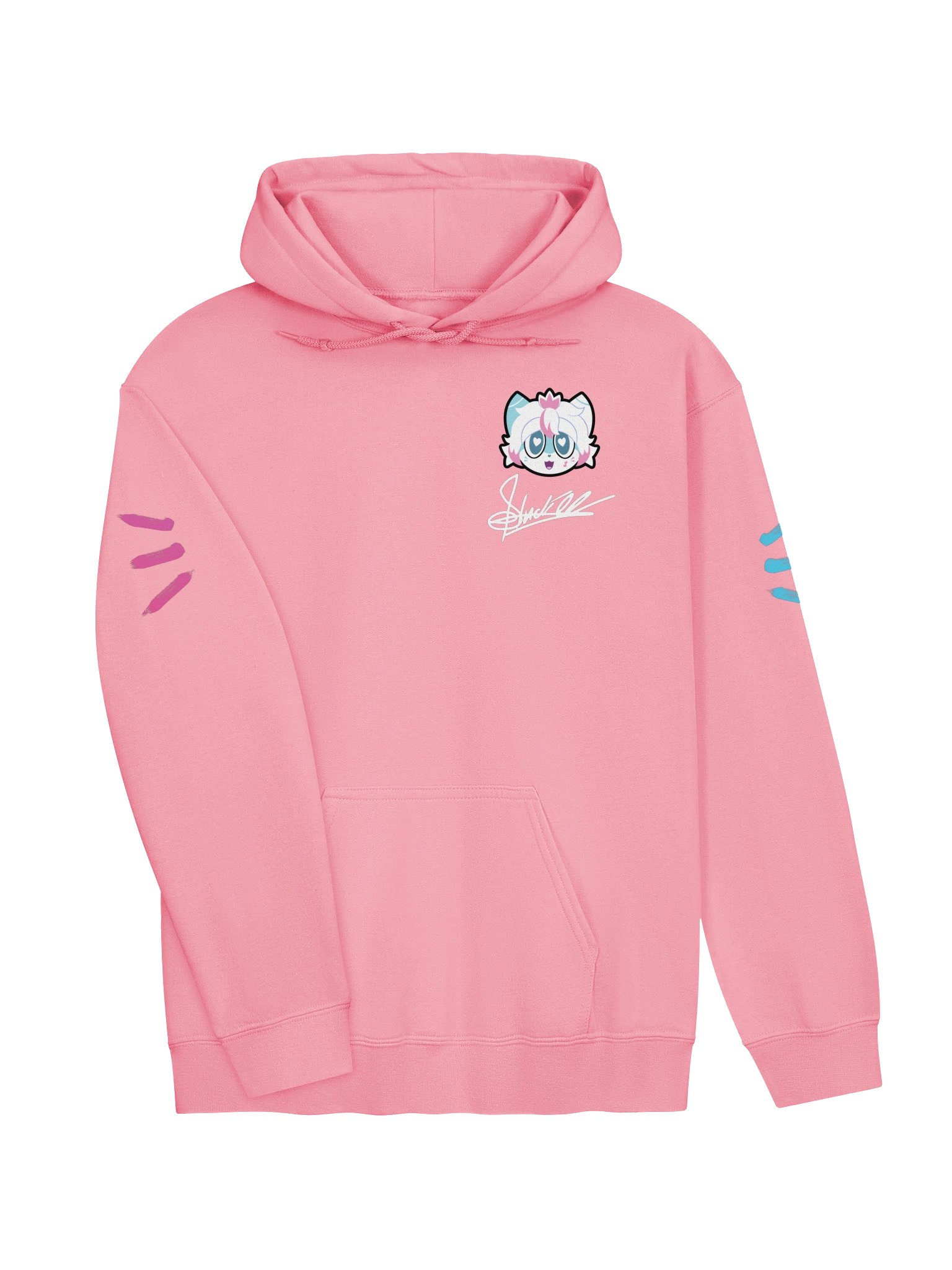 Cats In Pink | Clef Unisex Hoodie product image (3)
