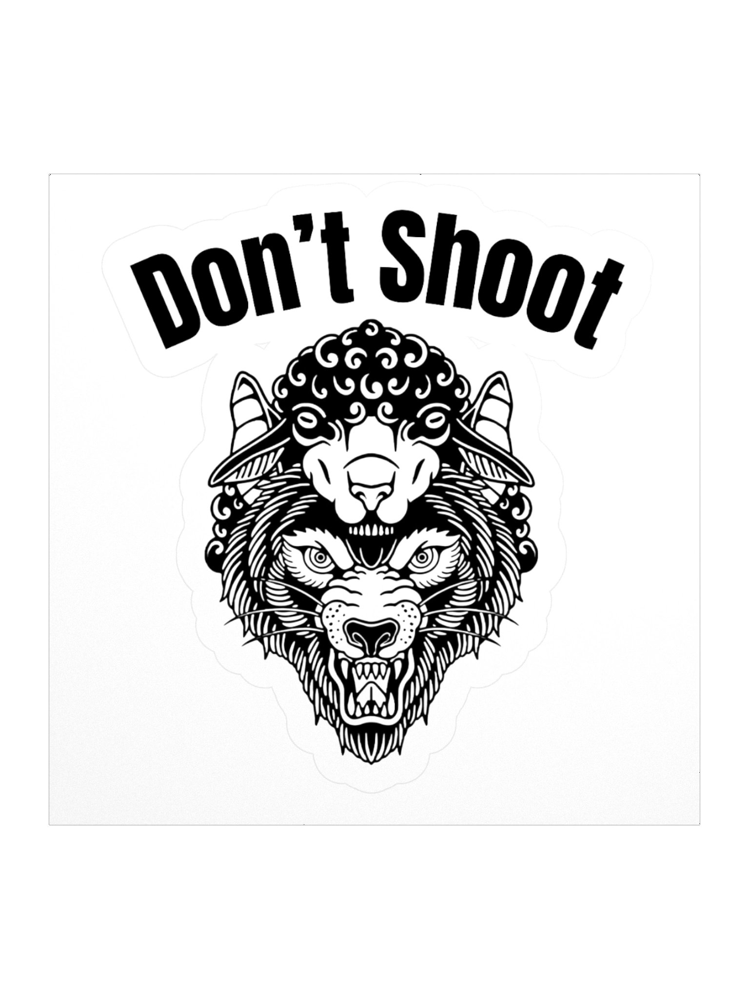 Limited - Don't Shoot Sticker product image (1)
