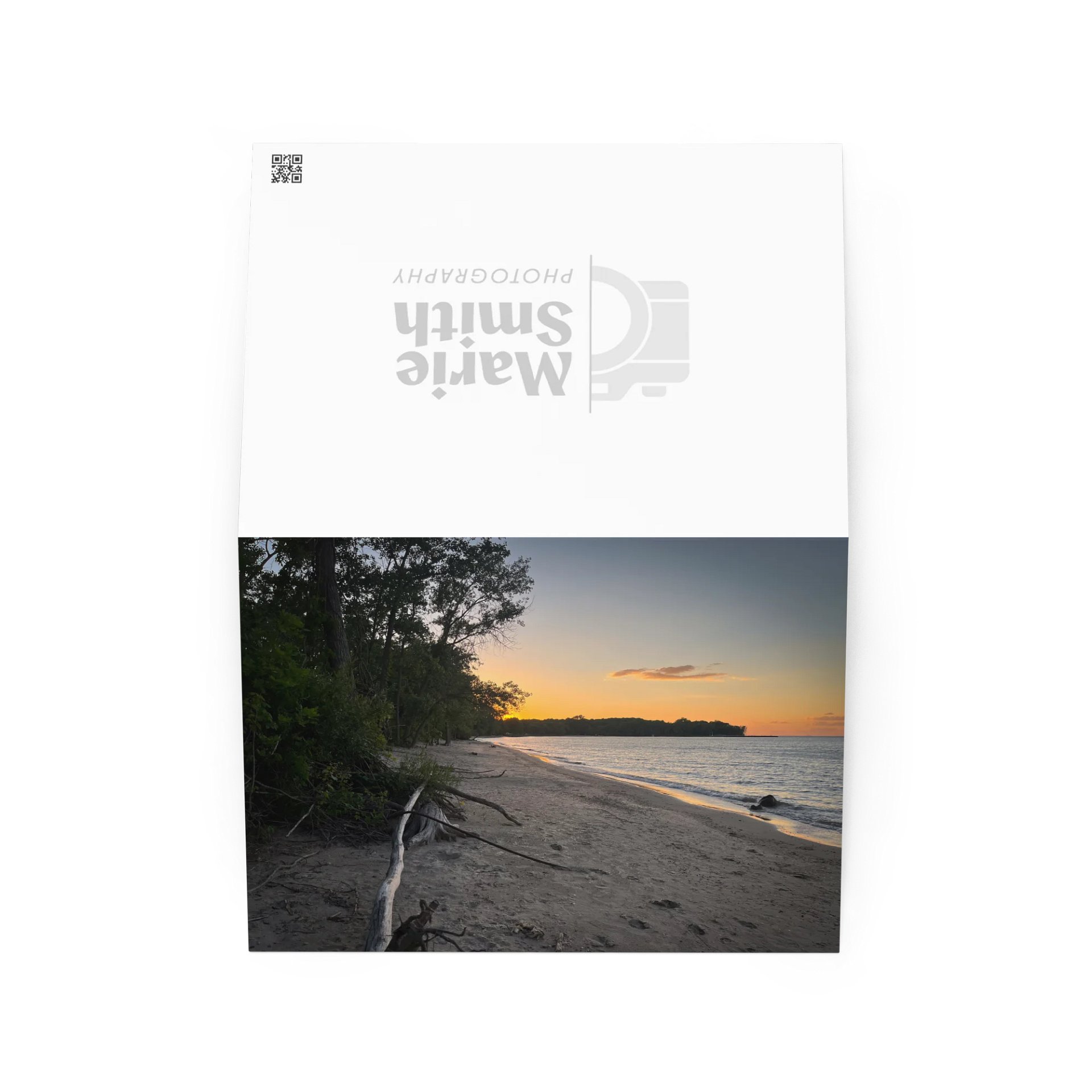 Sunset Serenity Greeting Card product image (2)