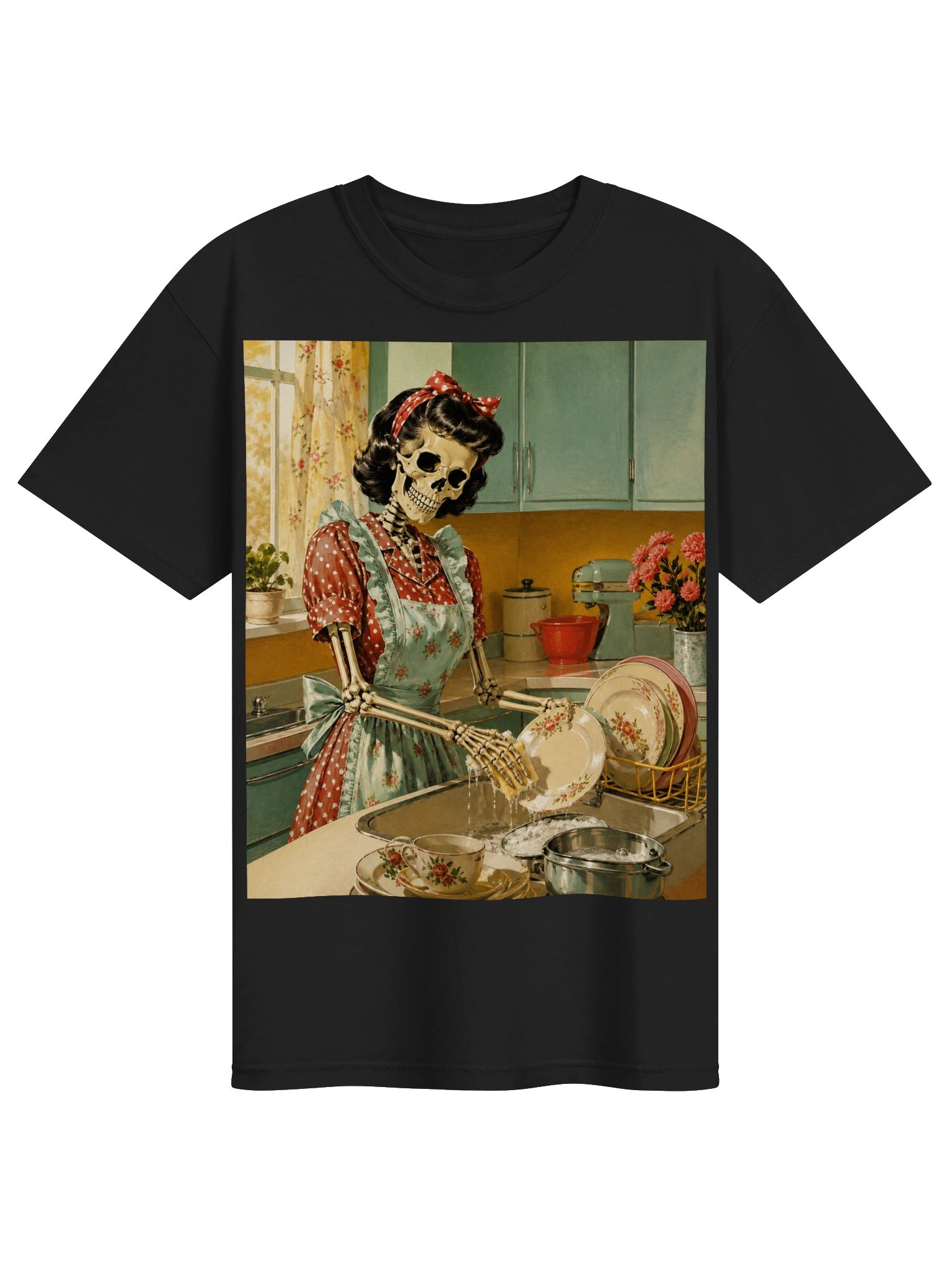 Dead Tired of Dishes T-Shirt product image (9)