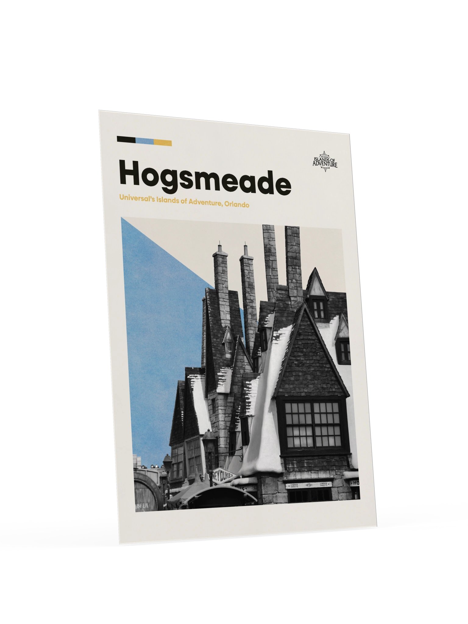 Hogsmeade Mid-Century Modern Poster product image (5)