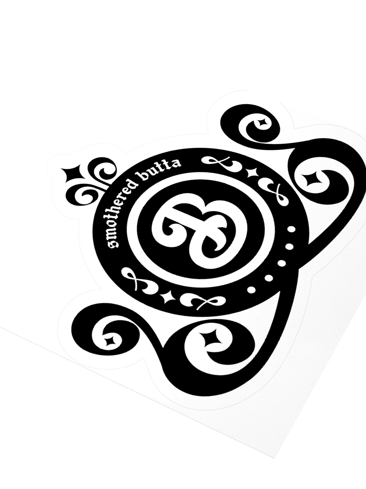 The B Logo sticker product image (3)