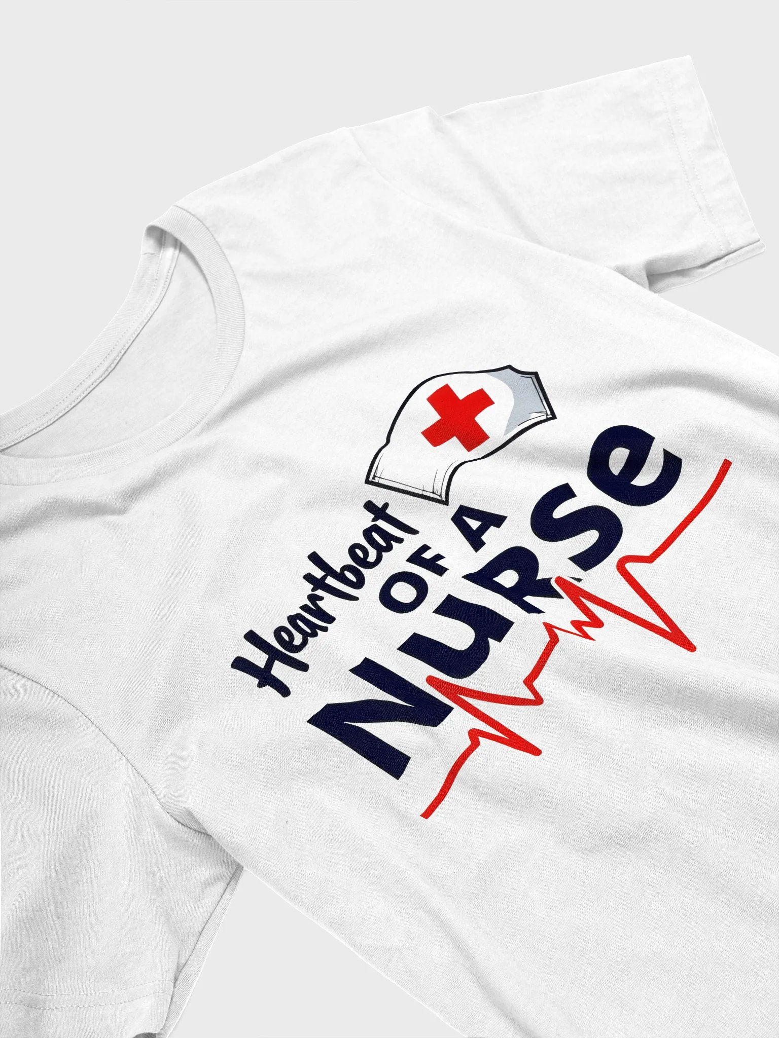 Heartbeat of a Nurse T-Shirt product image (9)
