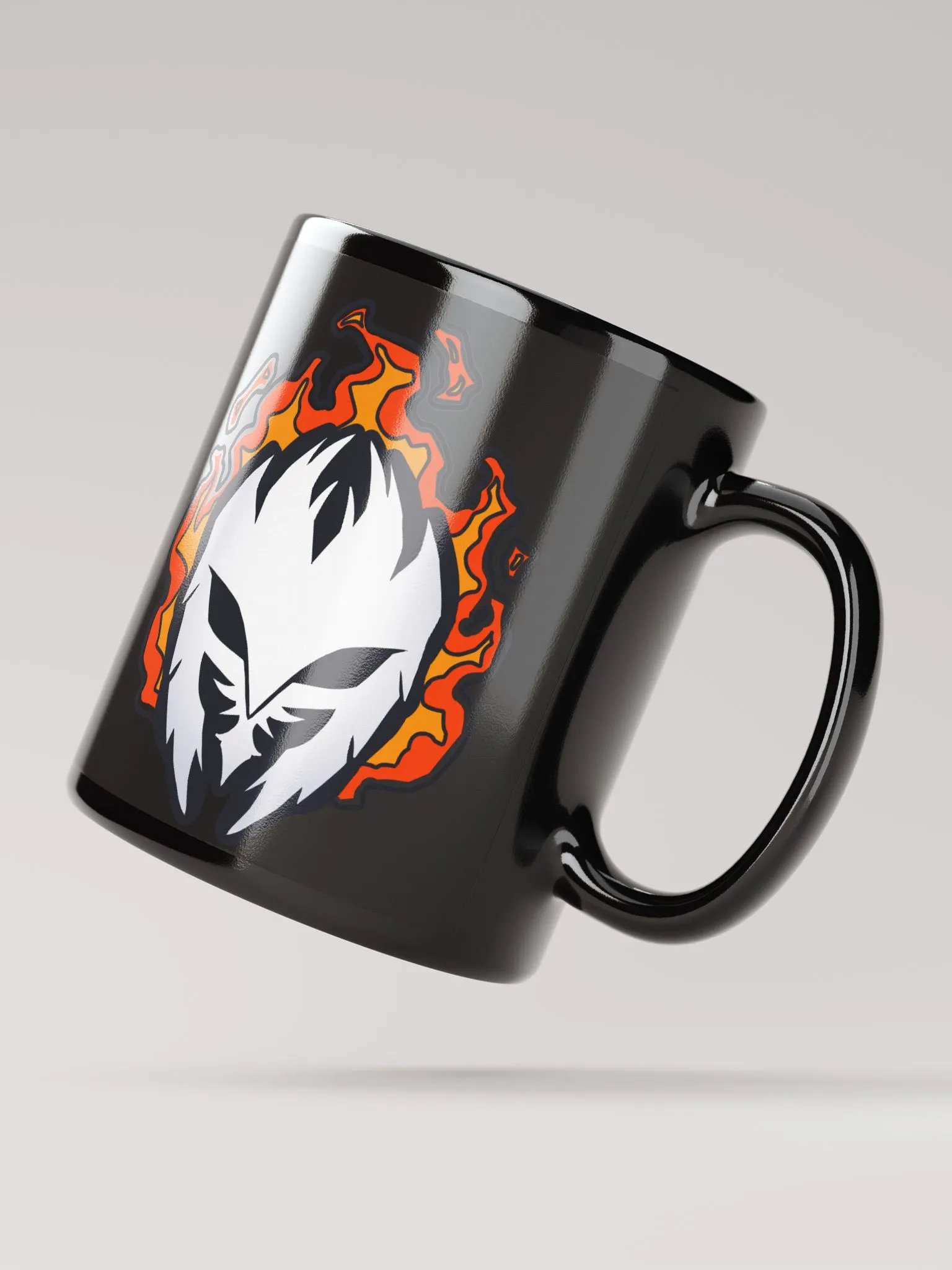 Mask Icon v2 Mug (Black) product image (2)