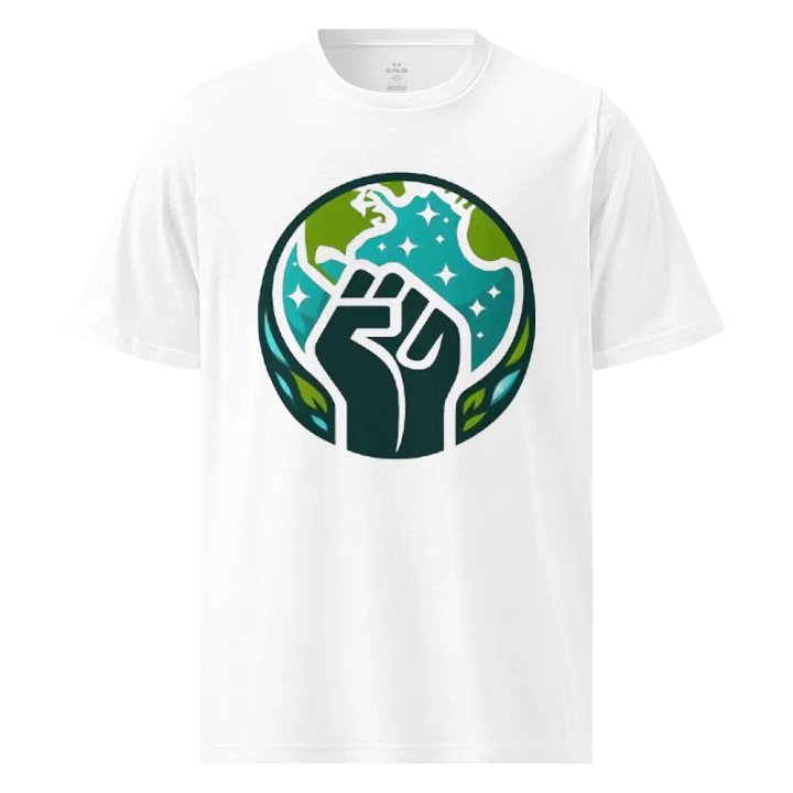 Solidarity Earth Raised Fist Activist Tee product image (1)