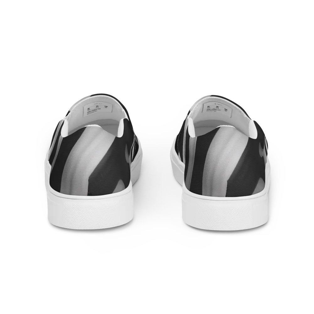 Black Waves Slip-Ons product image (4)