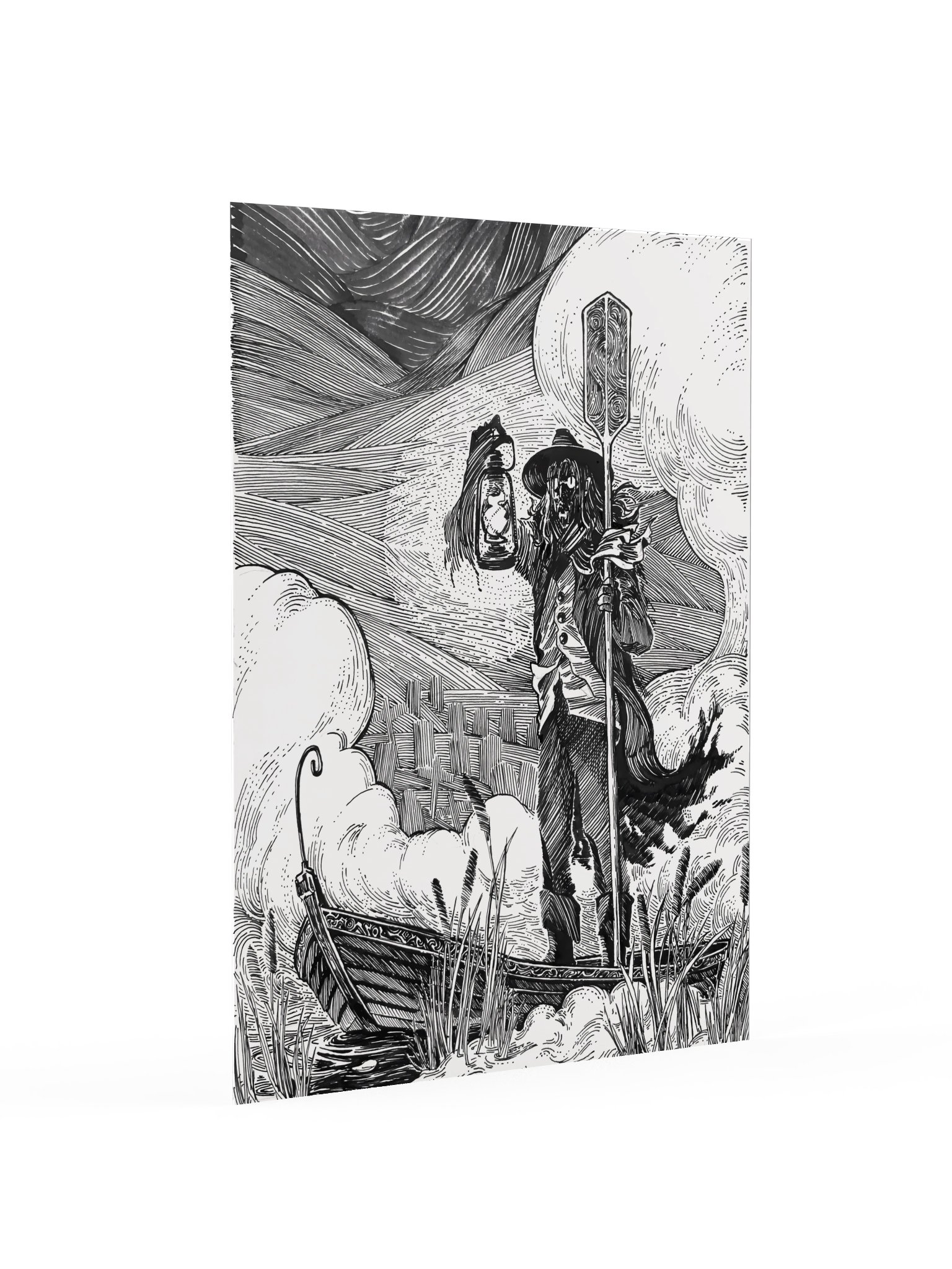 Inktober art. “Gangly" (Poster) product image (2)