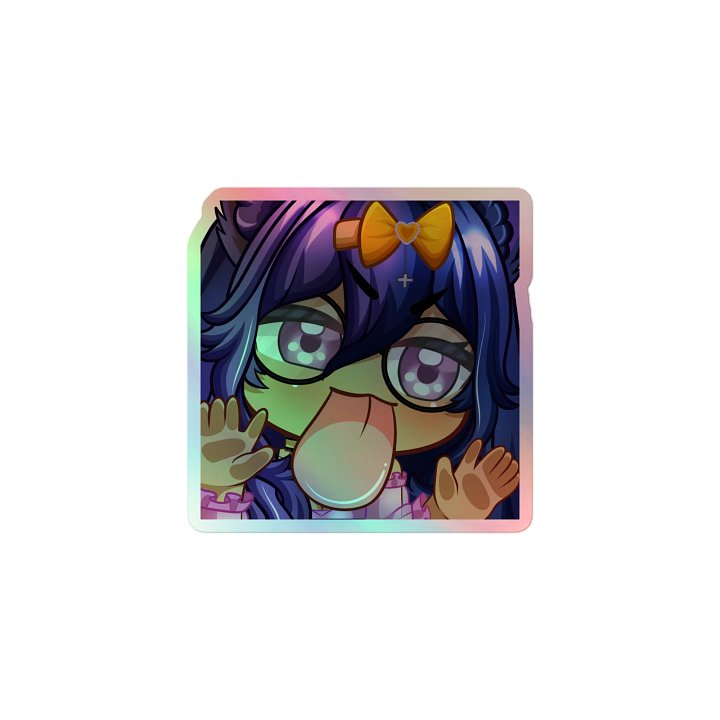 Blue232 LICKY LICK HOLO STICKER! product image (1)