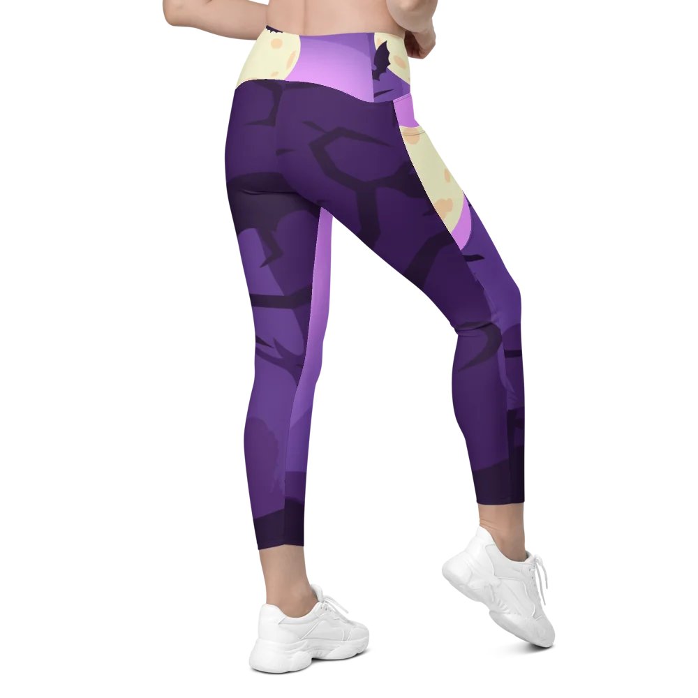 All-Over Print Leggings with Pockets product image (9)