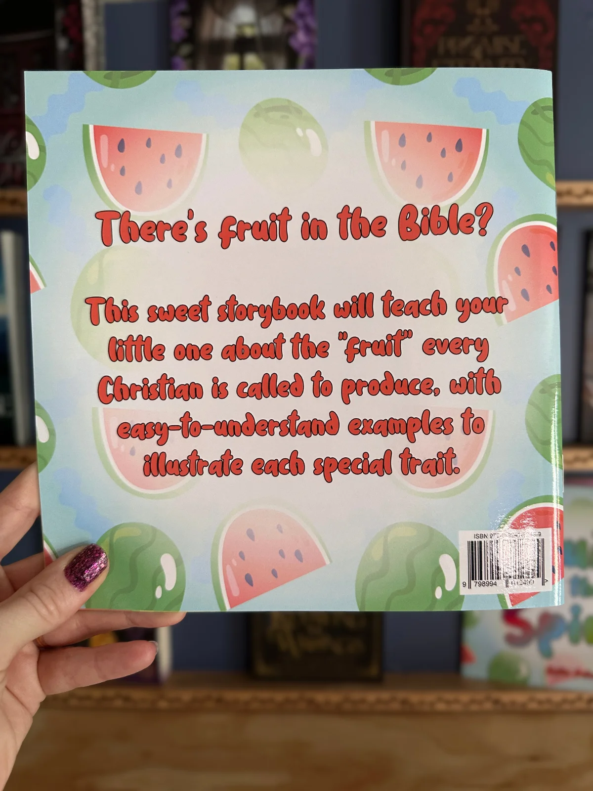Fruits of the Spirit signed paperback product image (2)